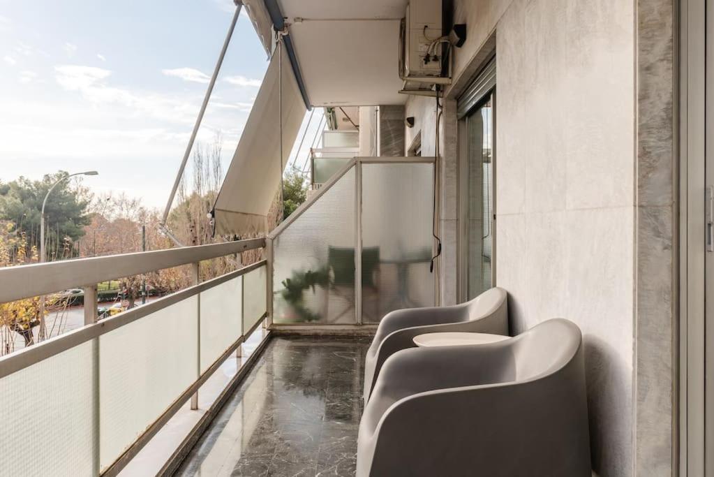 אתונה Elegant 2Bd Evelpidon Apartment מראה חיצוני תמונה