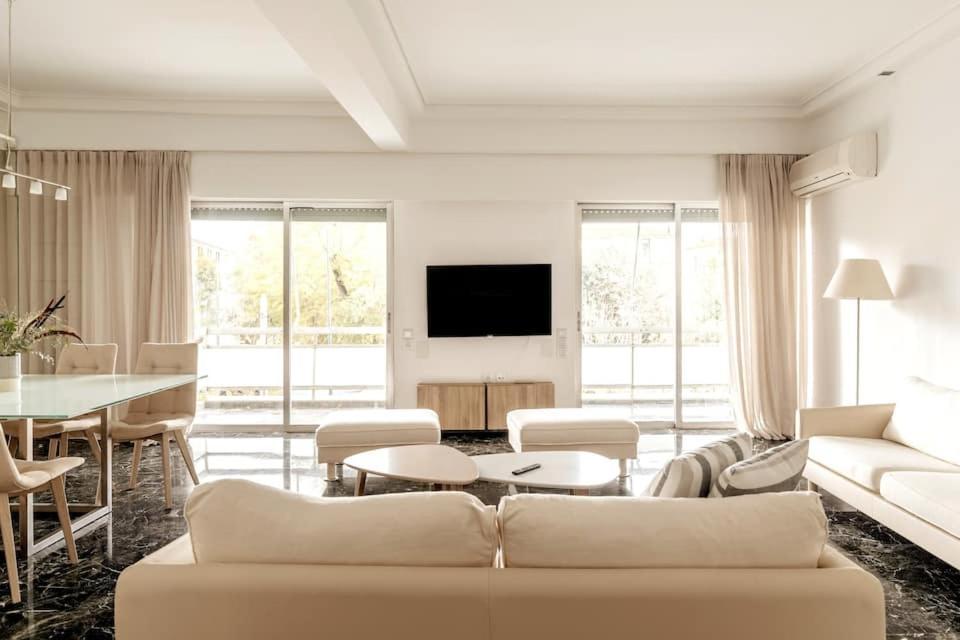 אתונה Elegant 2Bd Evelpidon Apartment מראה חיצוני תמונה